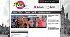 Desktop Screenshot of ajoinmusic.be